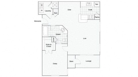 Alexandria LURA Floorplan at ReNew Sugar Hill, Sugar Hill, GA